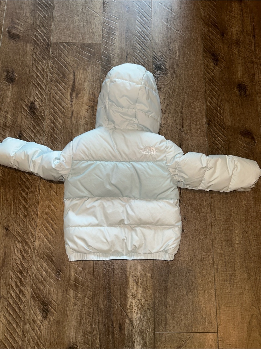 THE NORTH FACE 550 PUFFER DOWN FEATHER JACKET TODDLER SIZE 2T - Picture 7 of 7